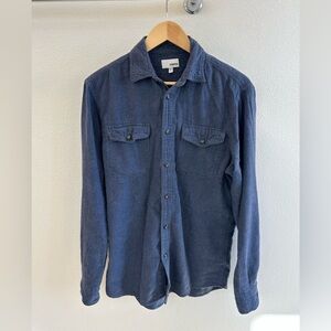 Sonoma Blue Casual Button Down Shirt